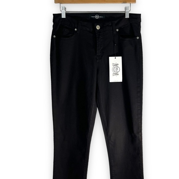 4 for $20 SALE! OCJ MidRise Sports Fan Skinny Jeans, Nebraska Huskers, Size 8 - Picture 4 of 14